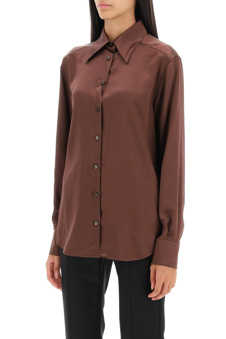 Silk Satin Shirt - Dolce & Gabbana - Women