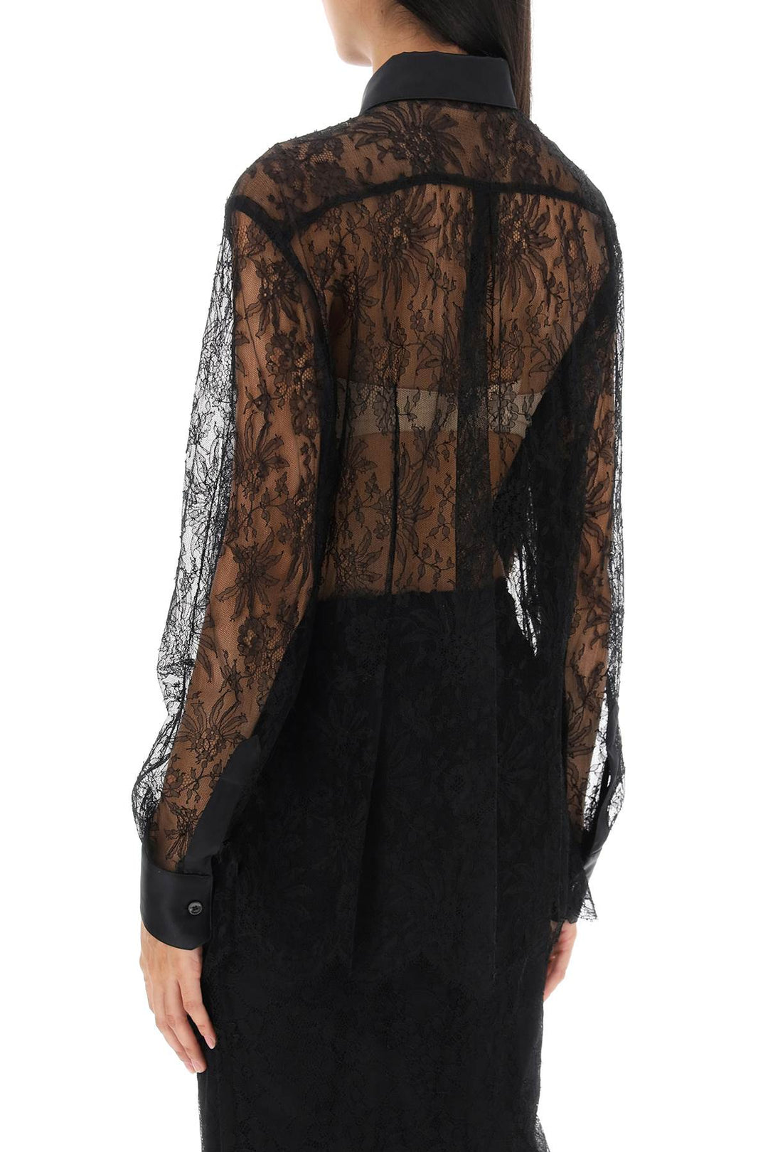 Chantilly Lace Shirt - Dolce & Gabbana - Women