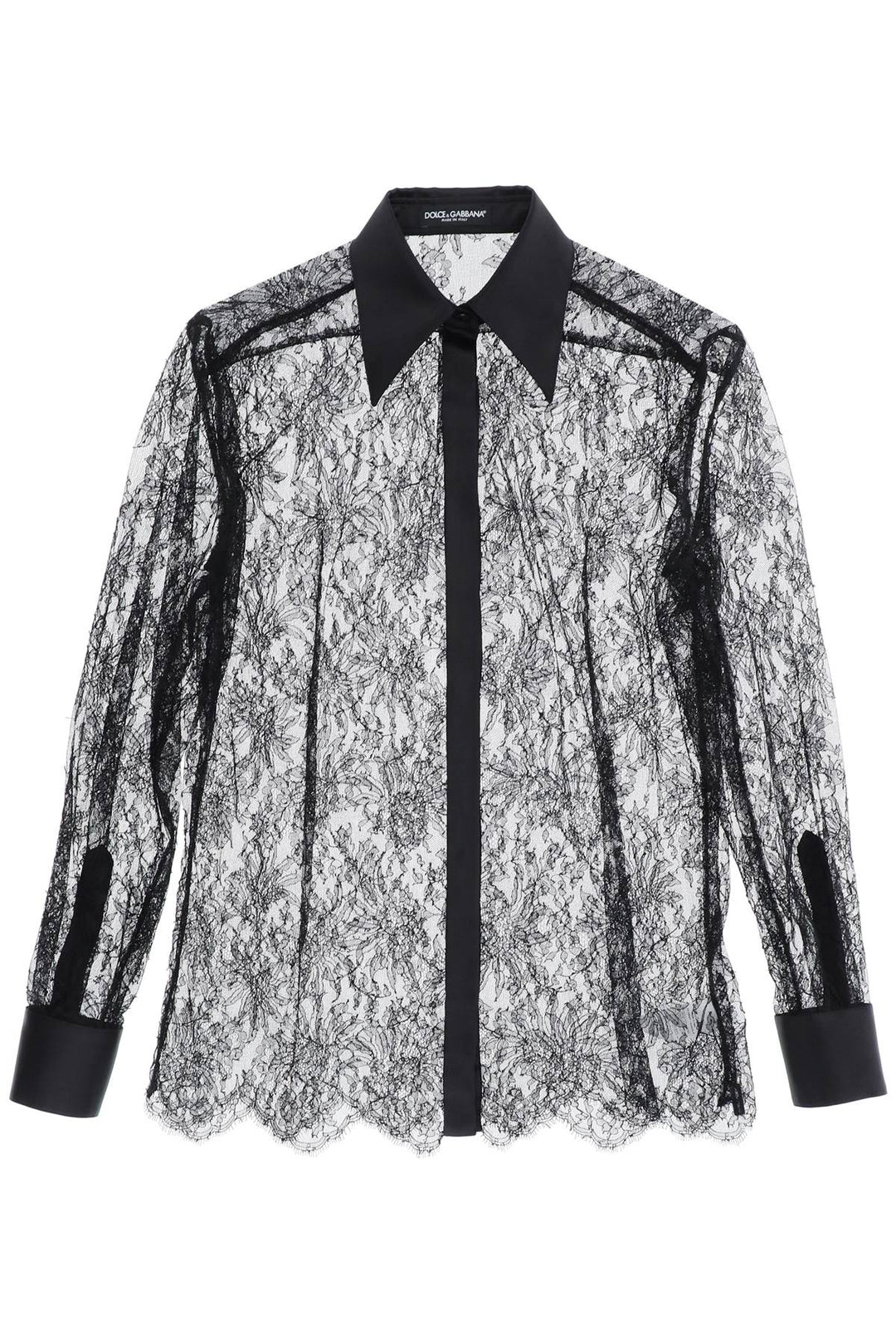 Chantilly Lace Shirt - Dolce & Gabbana - Women