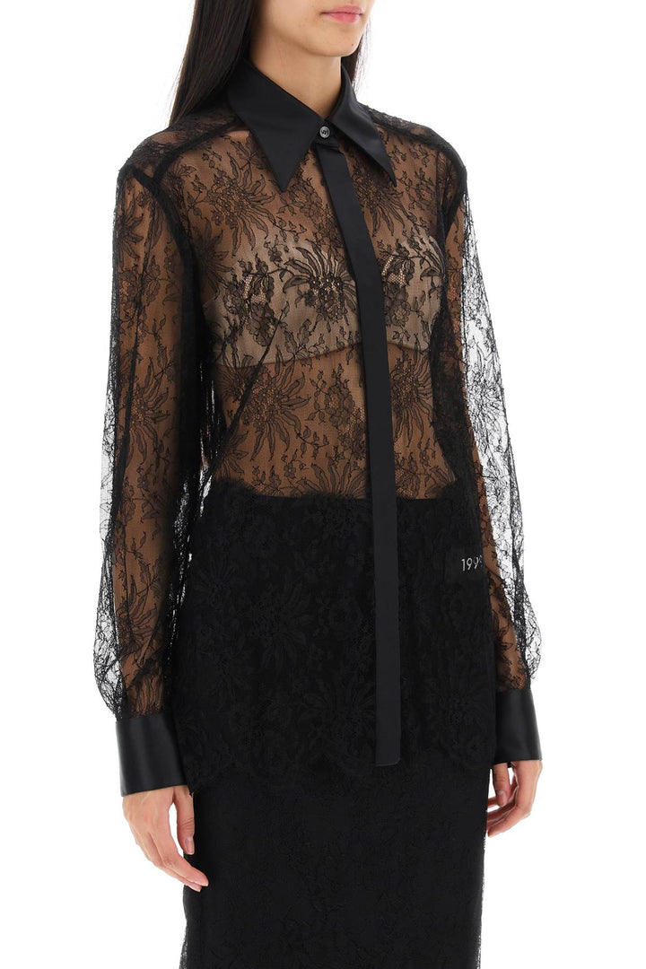 Chantilly Lace Shirt - Dolce & Gabbana - Women