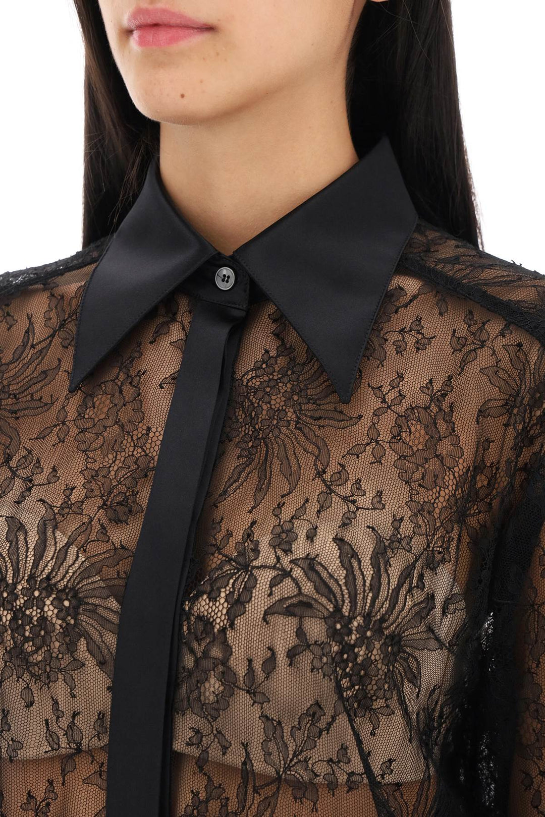 Chantilly Lace Shirt - Dolce & Gabbana - Women