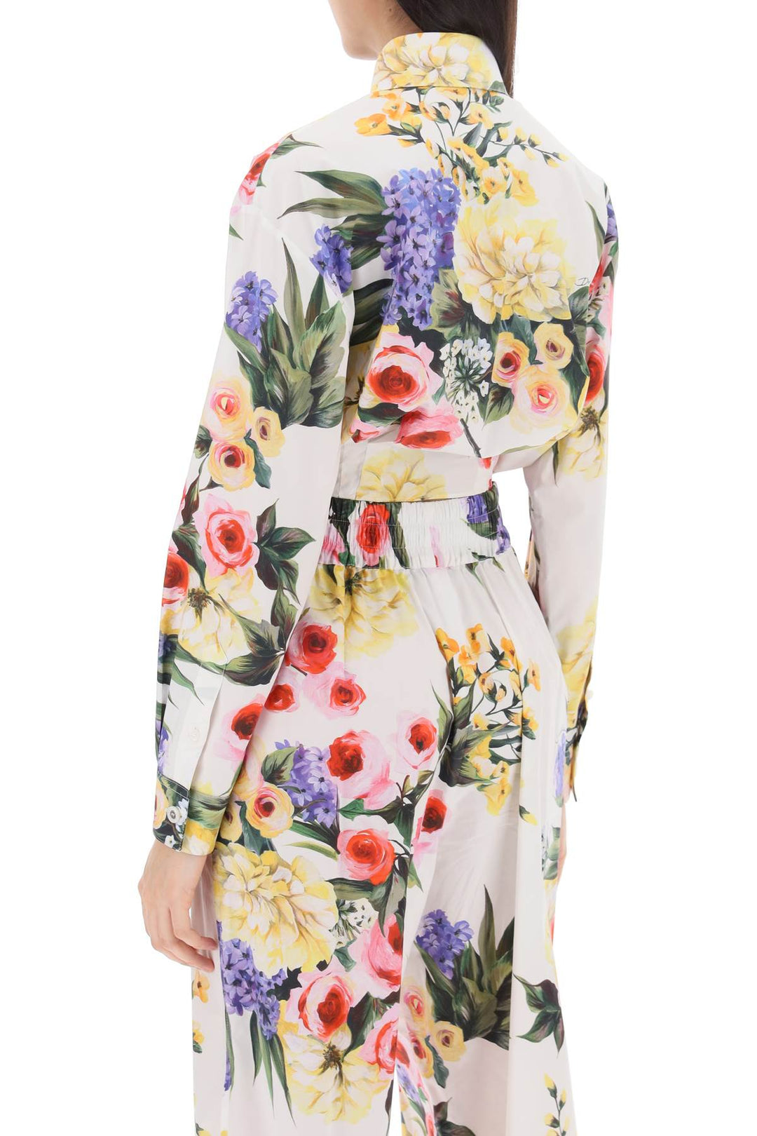 Rose Garden Cropped Shirt - Dolce & Gabbana - Women