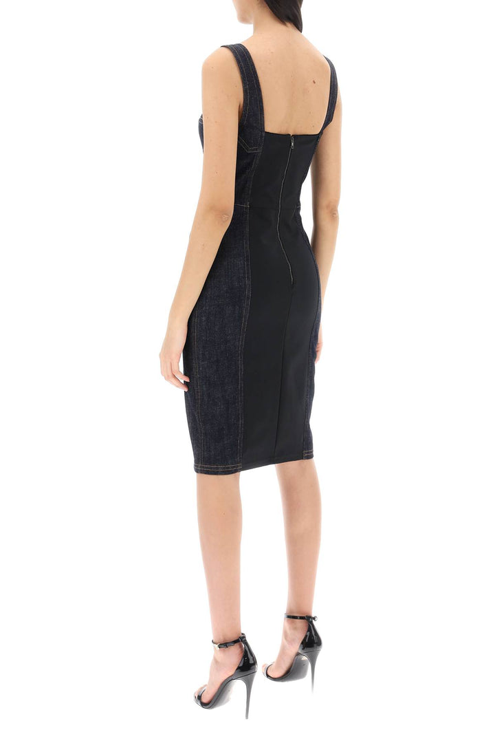 Denim Bustier Dress - Dolce & Gabbana - Women