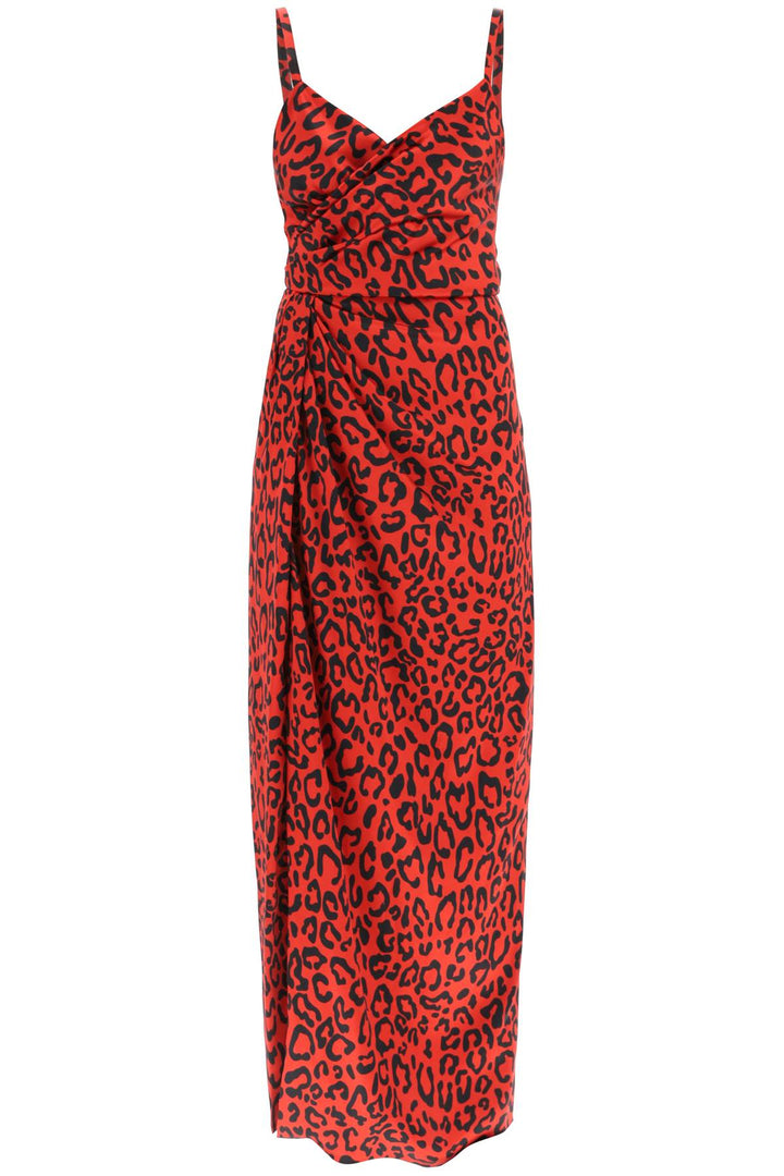 Silk Leopard Print Slip Dress - Dolce & Gabbana - Women