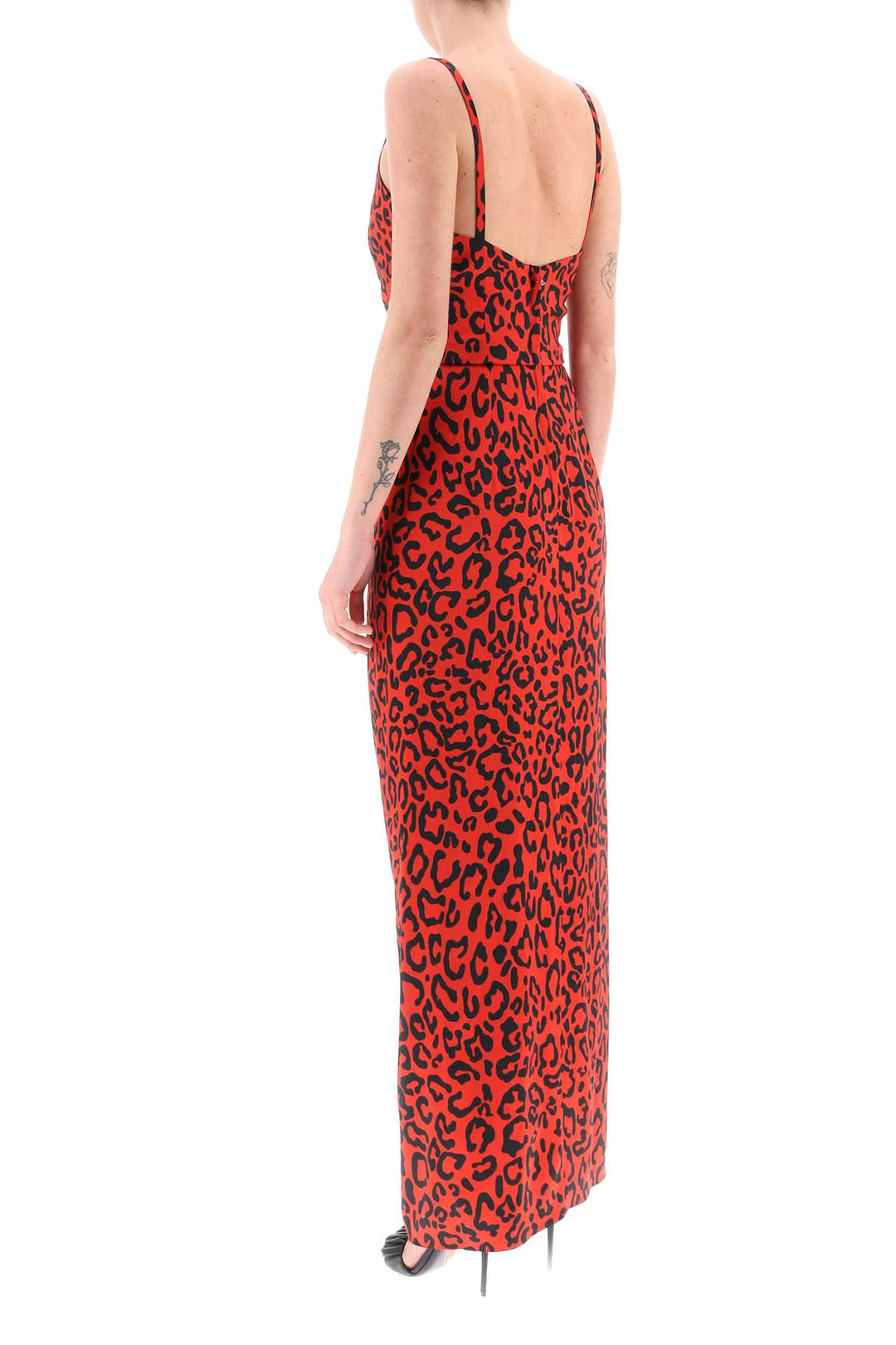 Silk Leopard Print Slip Dress - Dolce & Gabbana - Women