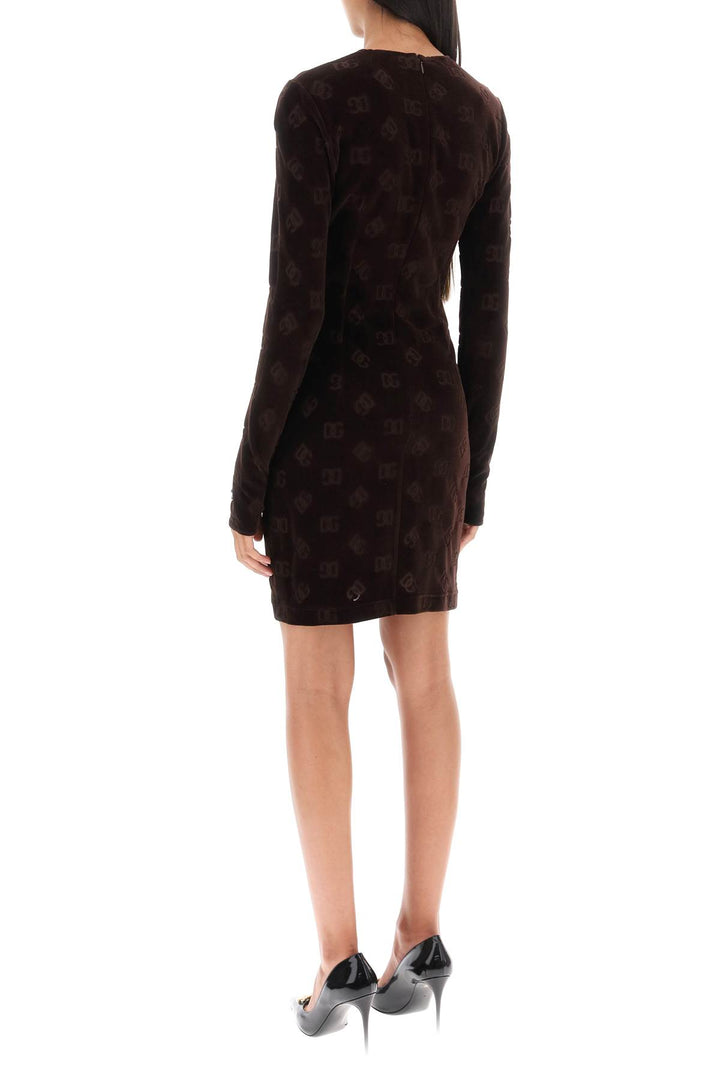 Monogram Chenille Dress - Dolce & Gabbana - Women