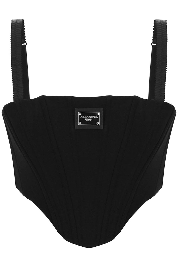 Cotton Corset Top - Dolce & Gabbana - Women