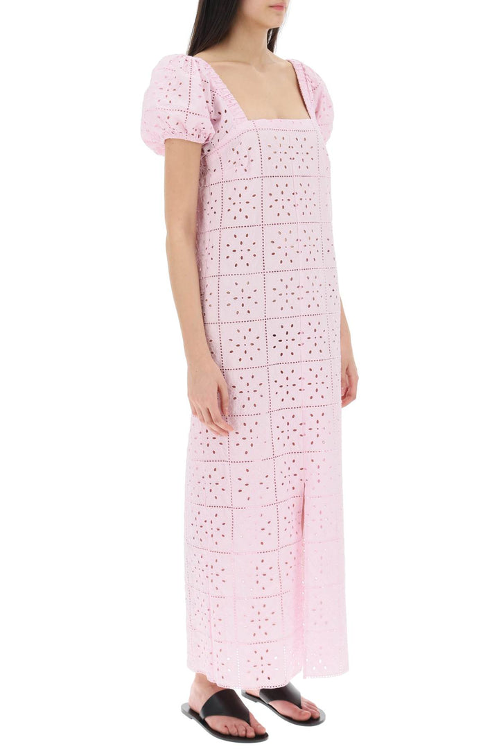 Broderie Anglaise Maxi Dress - Ganni - Women