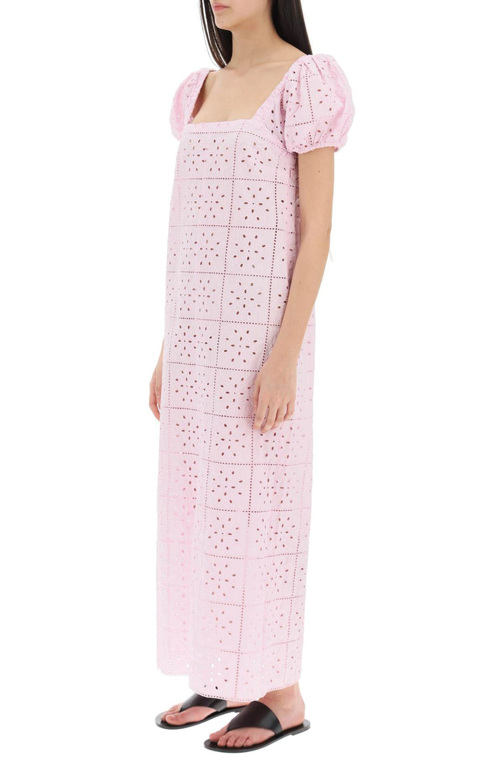 Broderie Anglaise Maxi Dress - Ganni - Women