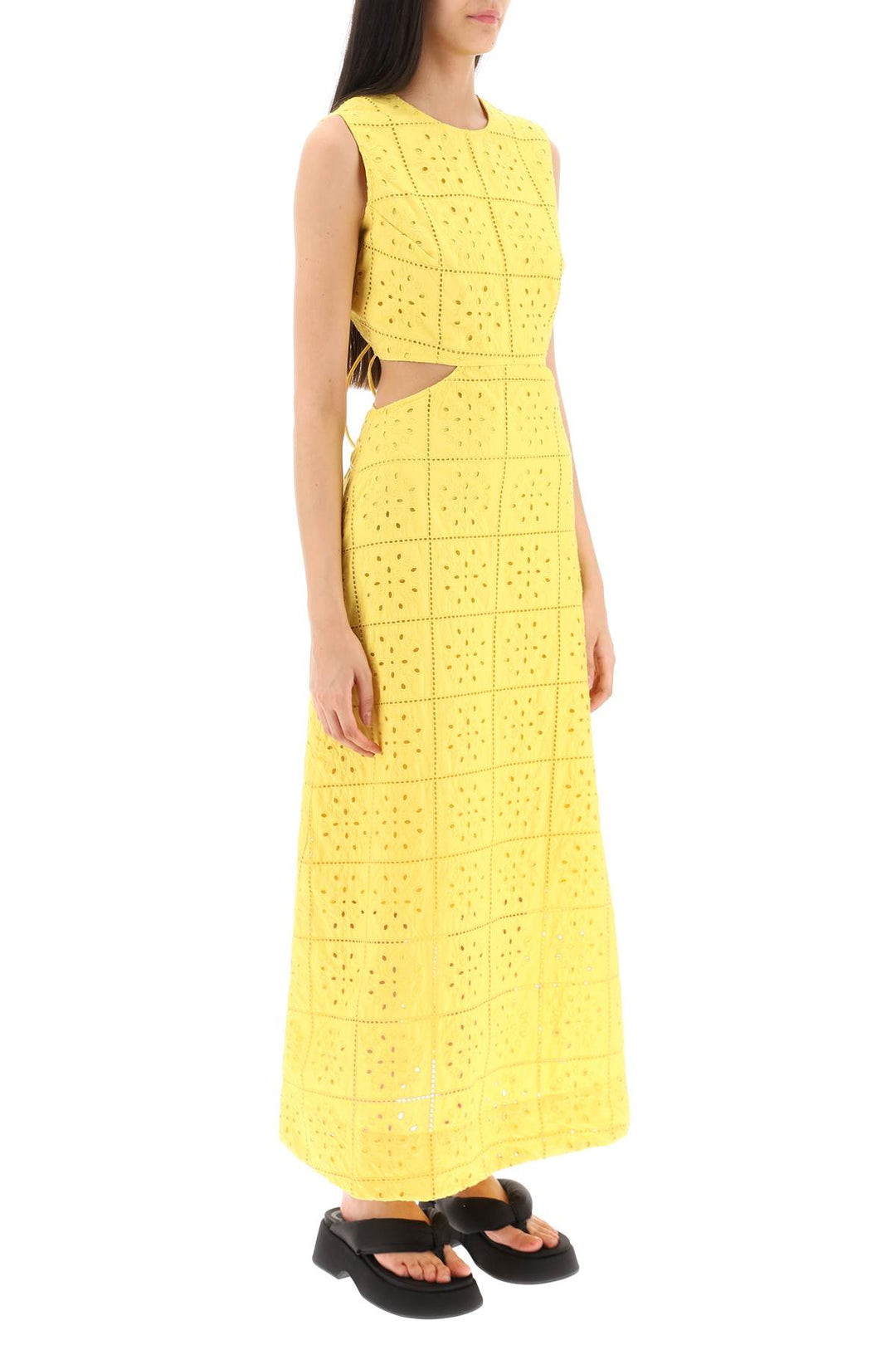 Broderie Anglaise Maxi Dress - Ganni - Women