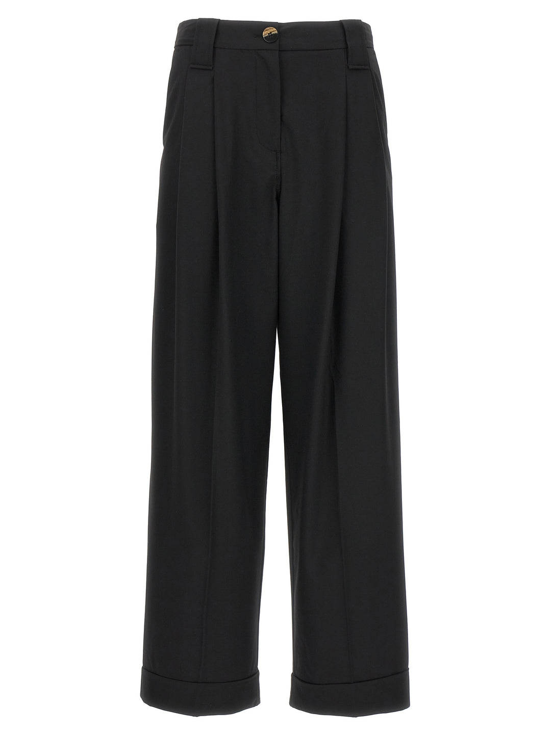 Loose Pence Pants Black