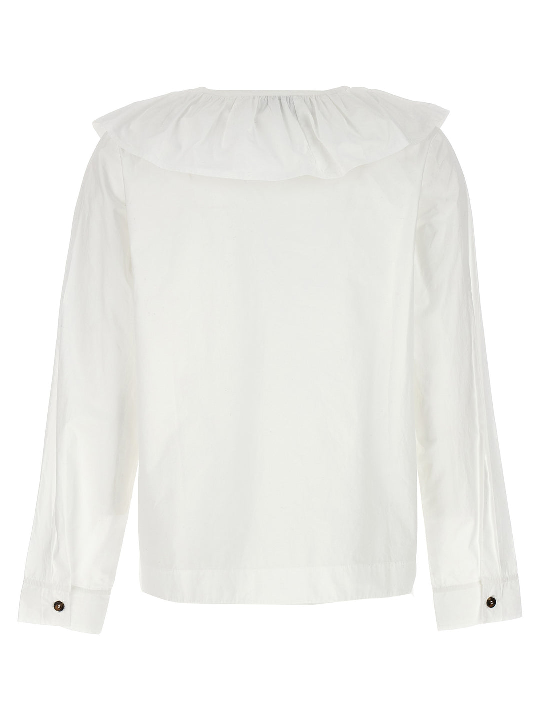 Ruffles Shirt Shirt, Blouse White