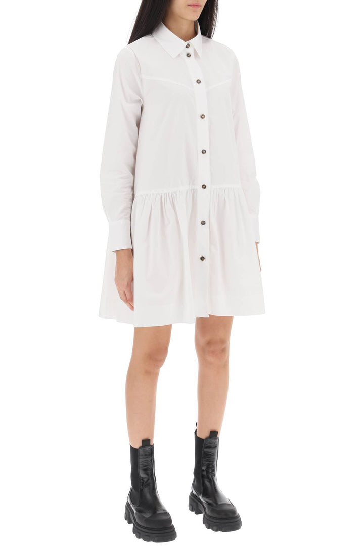 Mini Shirt Dress - Ganni - Women