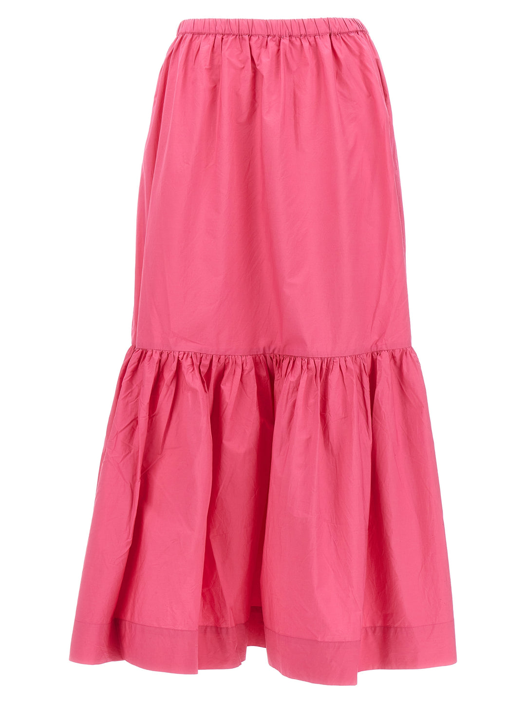 Long Flounced Skirt Skirts Fuchsia