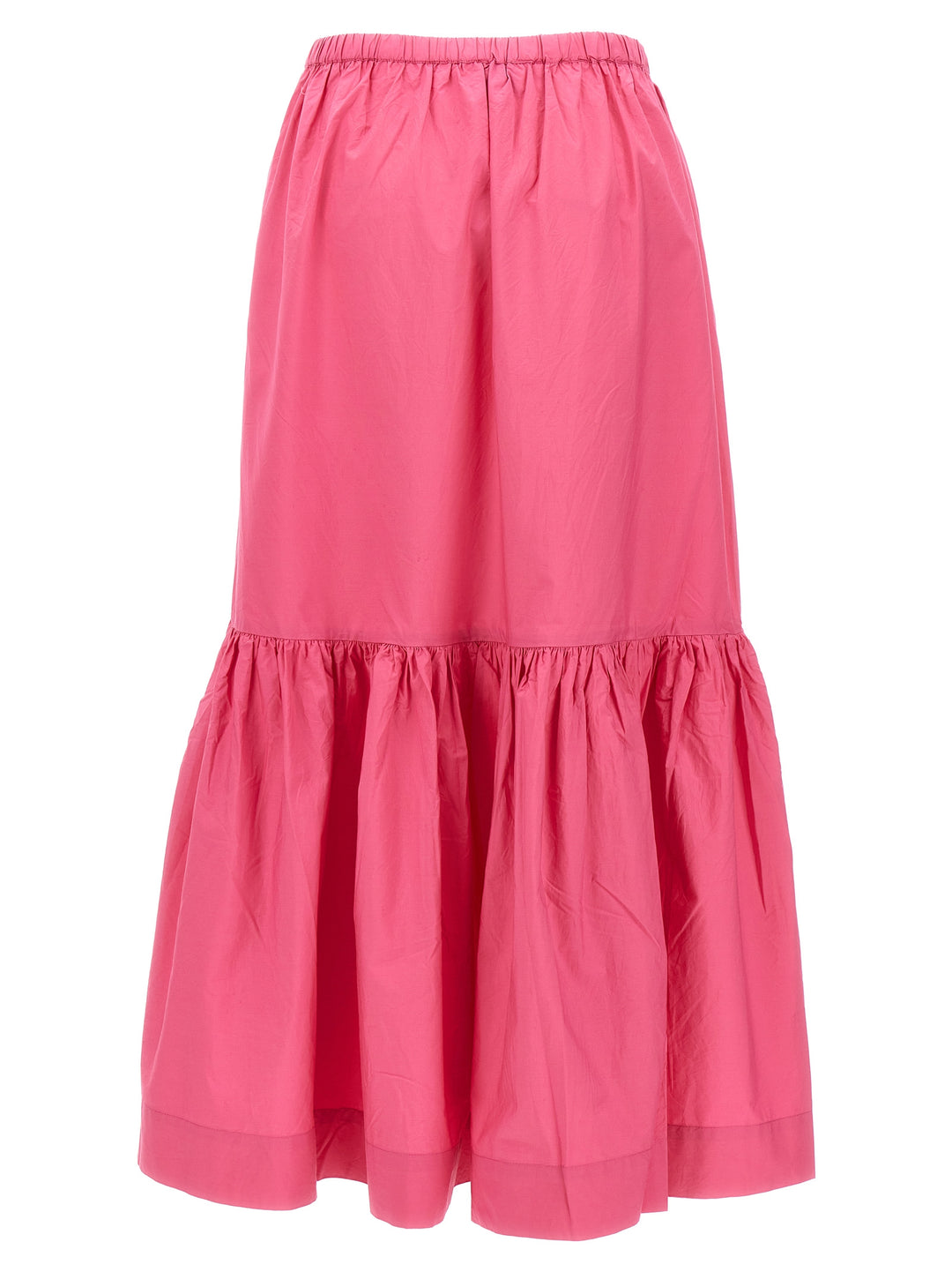 Long Flounced Skirt Skirts Fuchsia