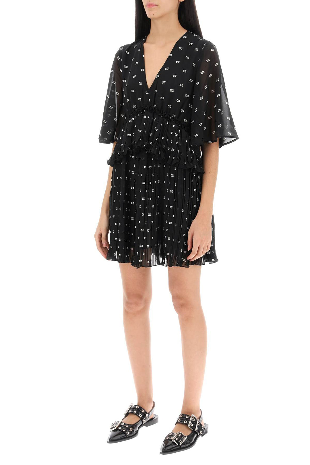 Ganni Butterfly Mini Dress - Ganni - Women