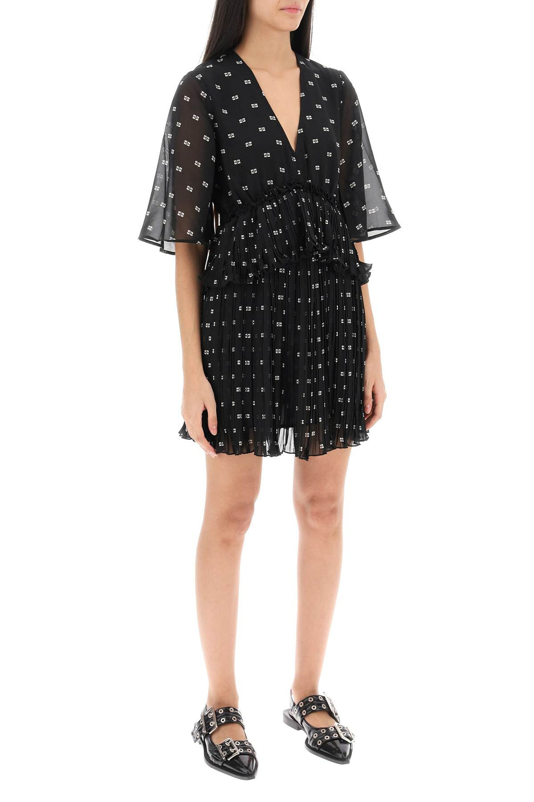 Ganni Butterfly Mini Dress - Ganni - Women