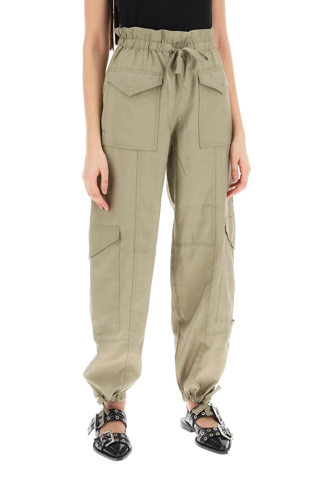 Pantaloni Light Slub - Ganni - Women