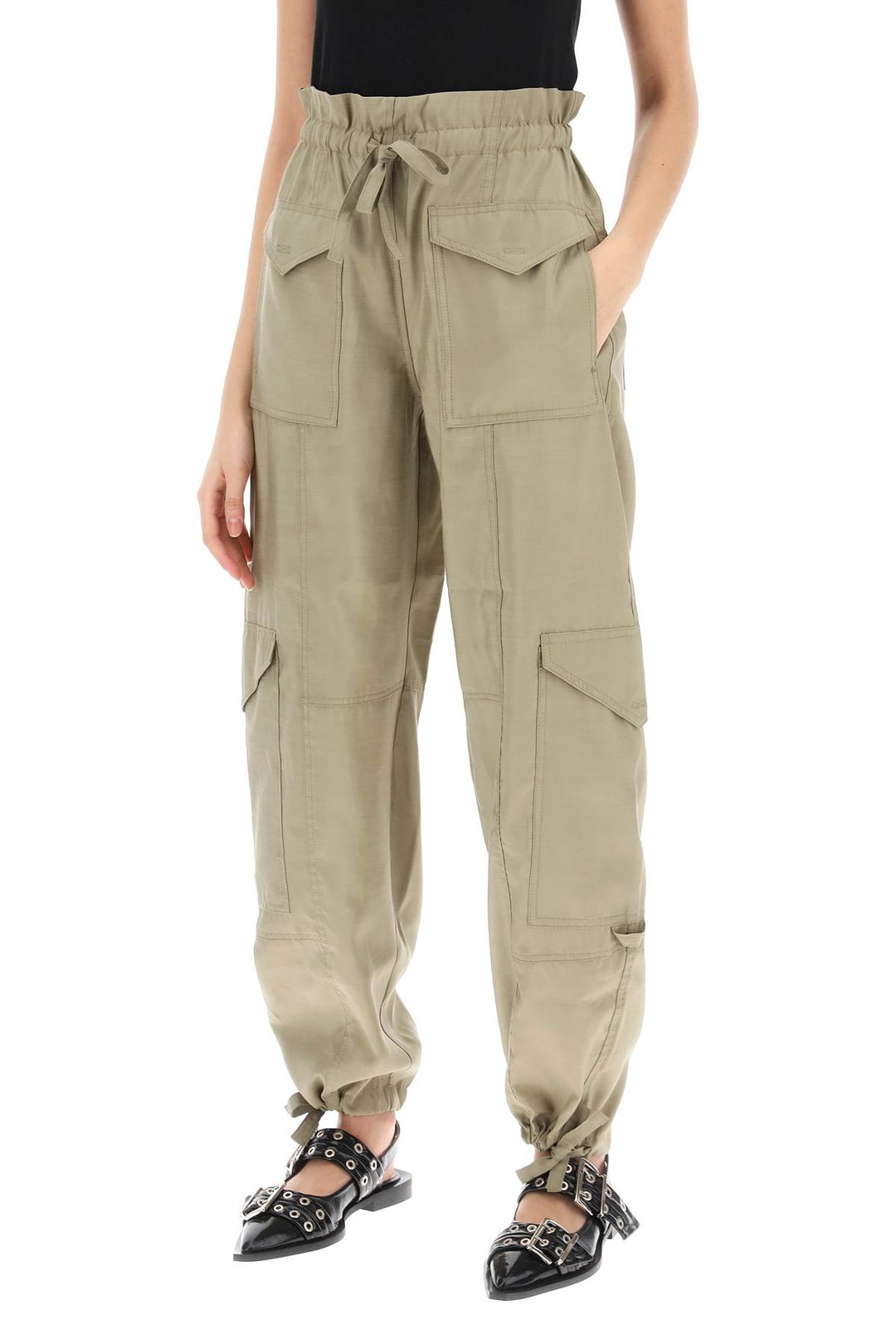 Pantaloni Light Slub - Ganni - Women