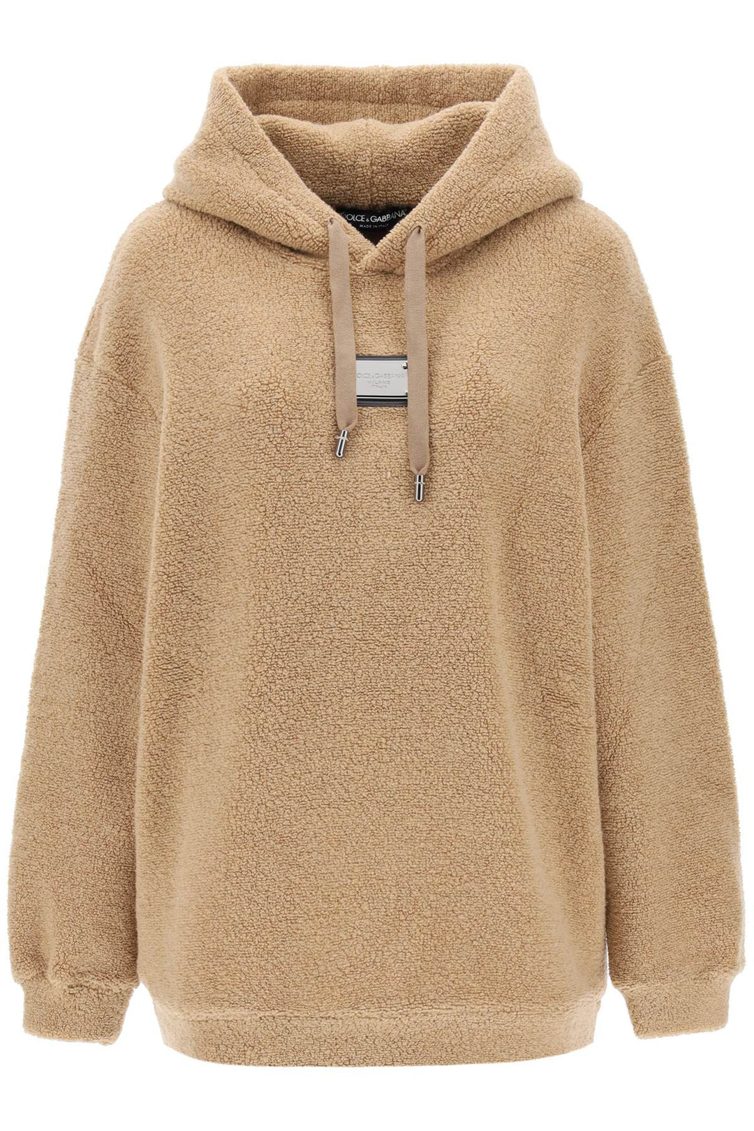 Maxi Hoodie In Wool Jersey - Dolce & Gabbana - Women