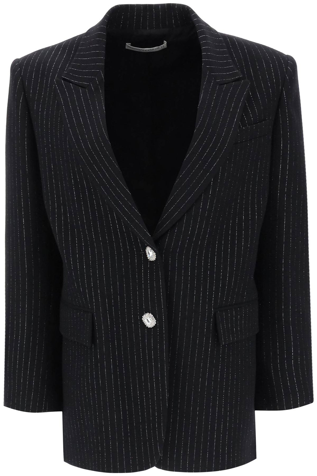 Lurex Pinstriped Jacket - Alessandra Rich - Women