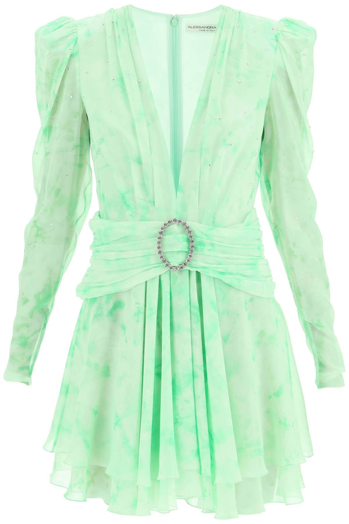 Silk Mini Dress - Alessandra Rich - Women