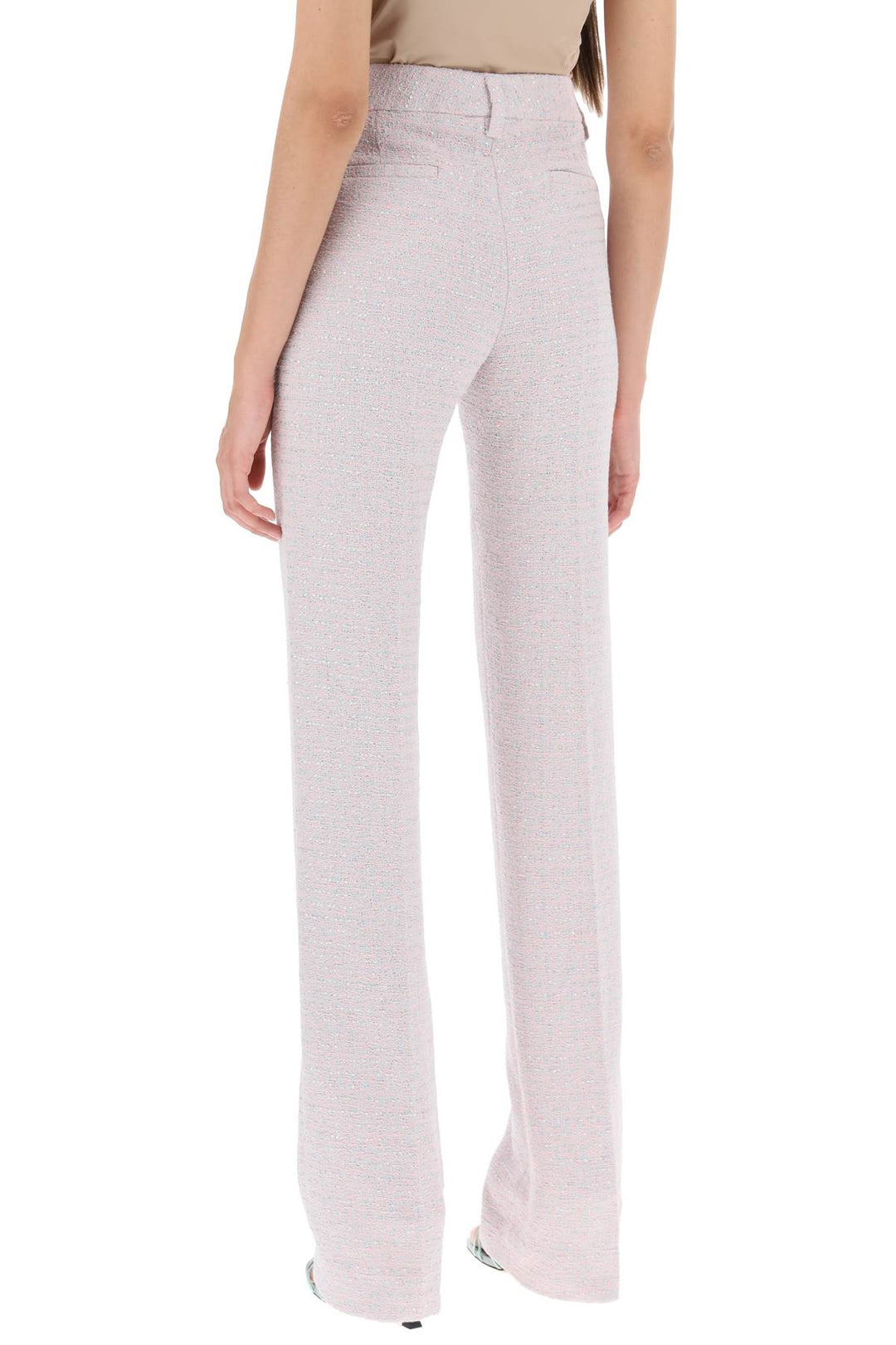 Pants In Tweed Boucle' - Alessandra Rich - Women