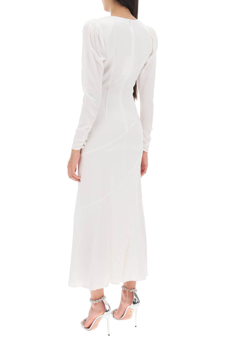 Long Dress In Silk Satin - Alessandra Rich - Women