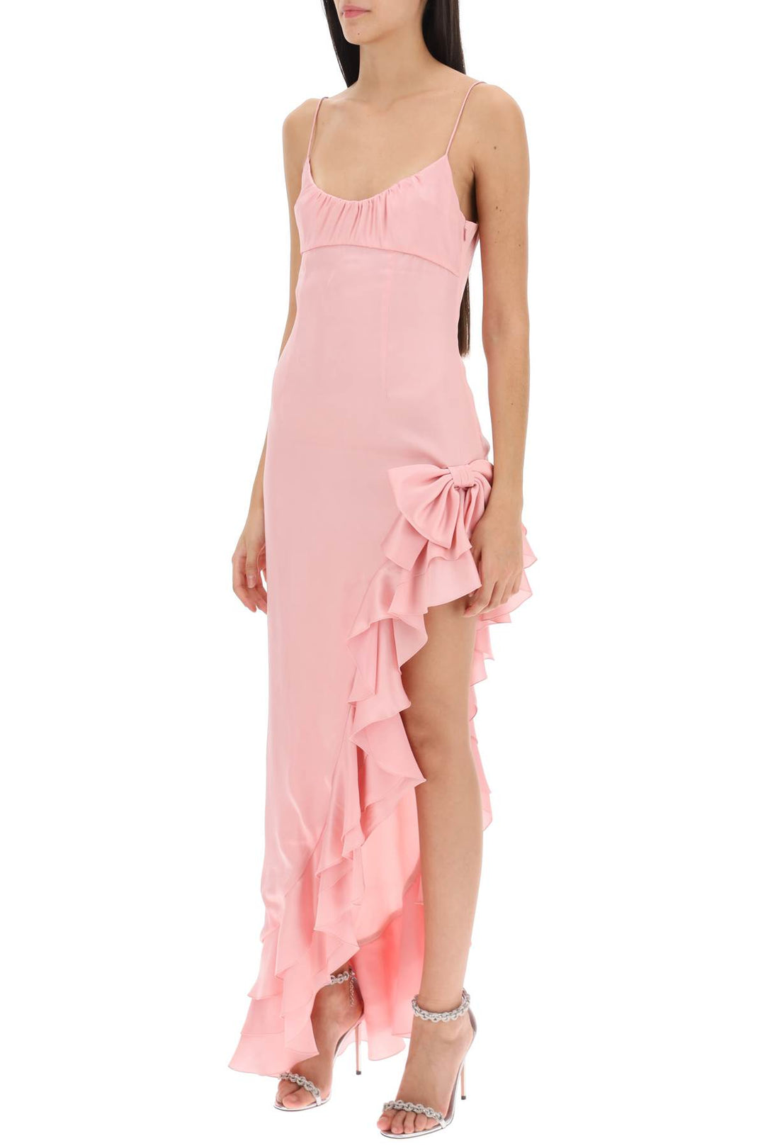 Asymmetrical Dress With Frills - Alessandra Rich - Women