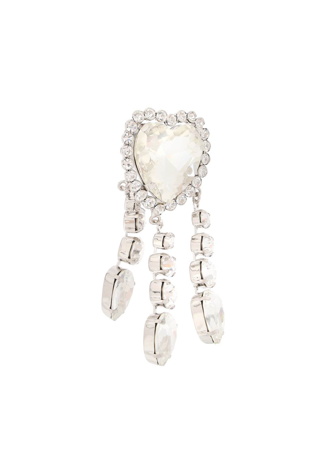 Heart Earrings With Pendants - Alessandra Rich - Women