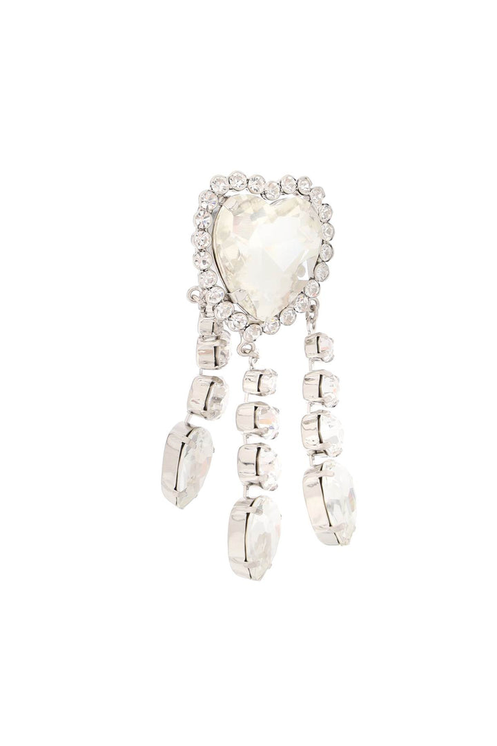 Heart Earrings With Pendants - Alessandra Rich - Women