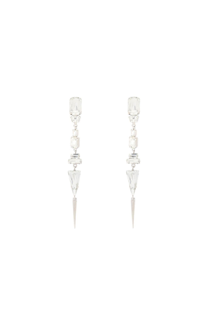 Pendant Crystal Earrings - Alessandra Rich - Women