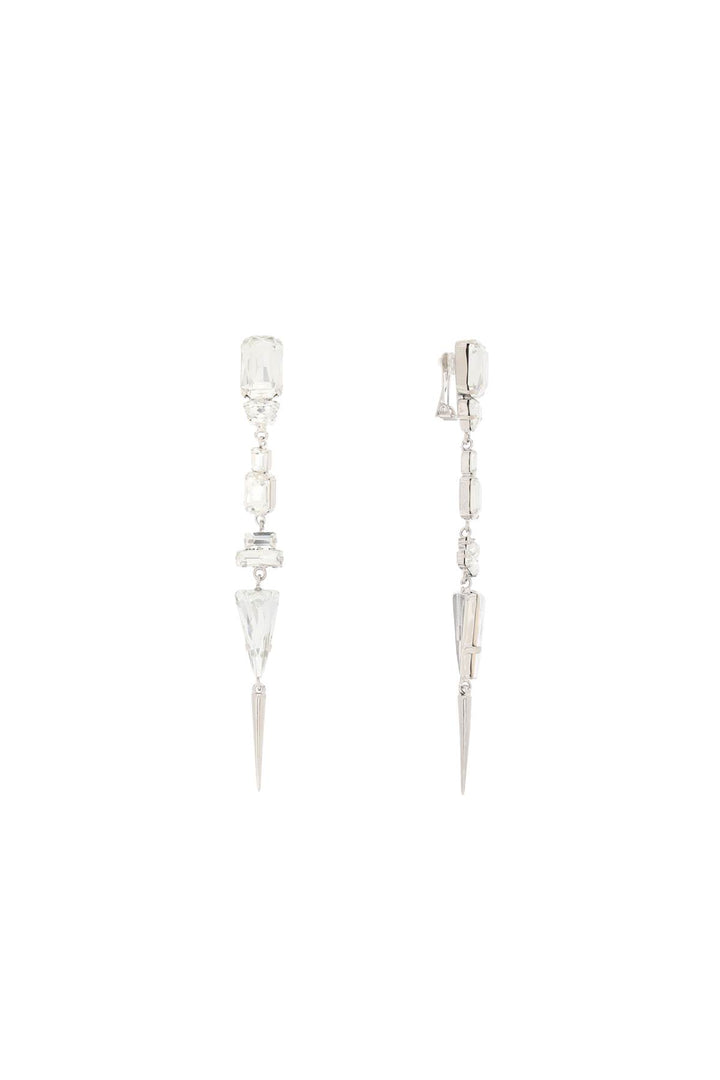 Pendant Crystal Earrings - Alessandra Rich - Women