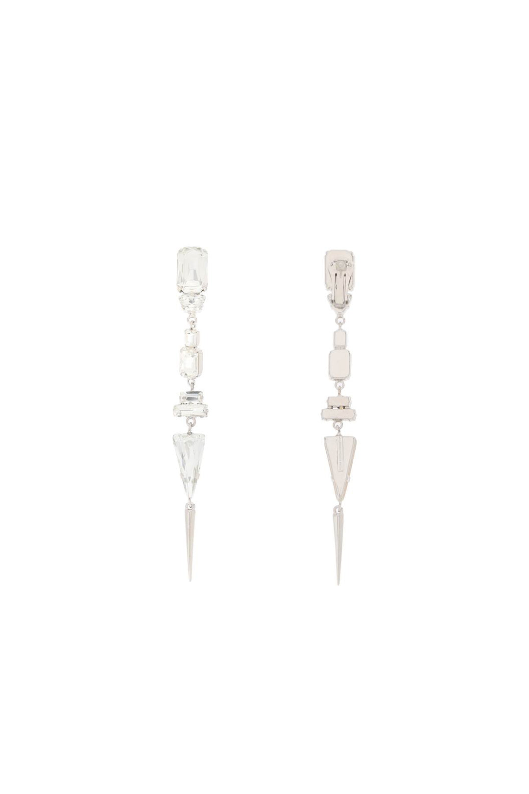 Pendant Crystal Earrings - Alessandra Rich - Women