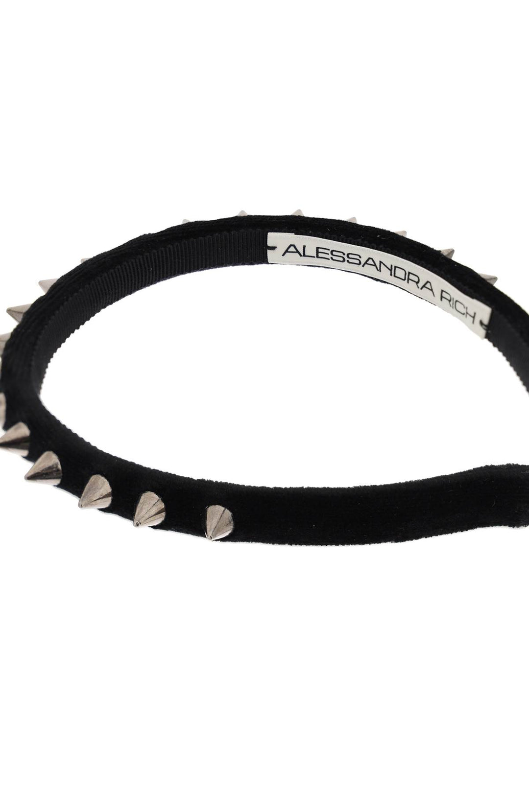 Velvet Headband With Spike - Alessandra Rich - Women