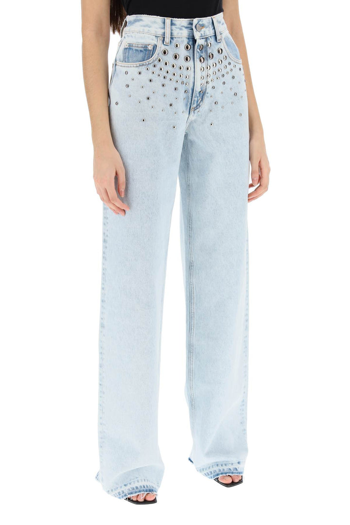 Jeans With Studs - Alessandra Rich - Women