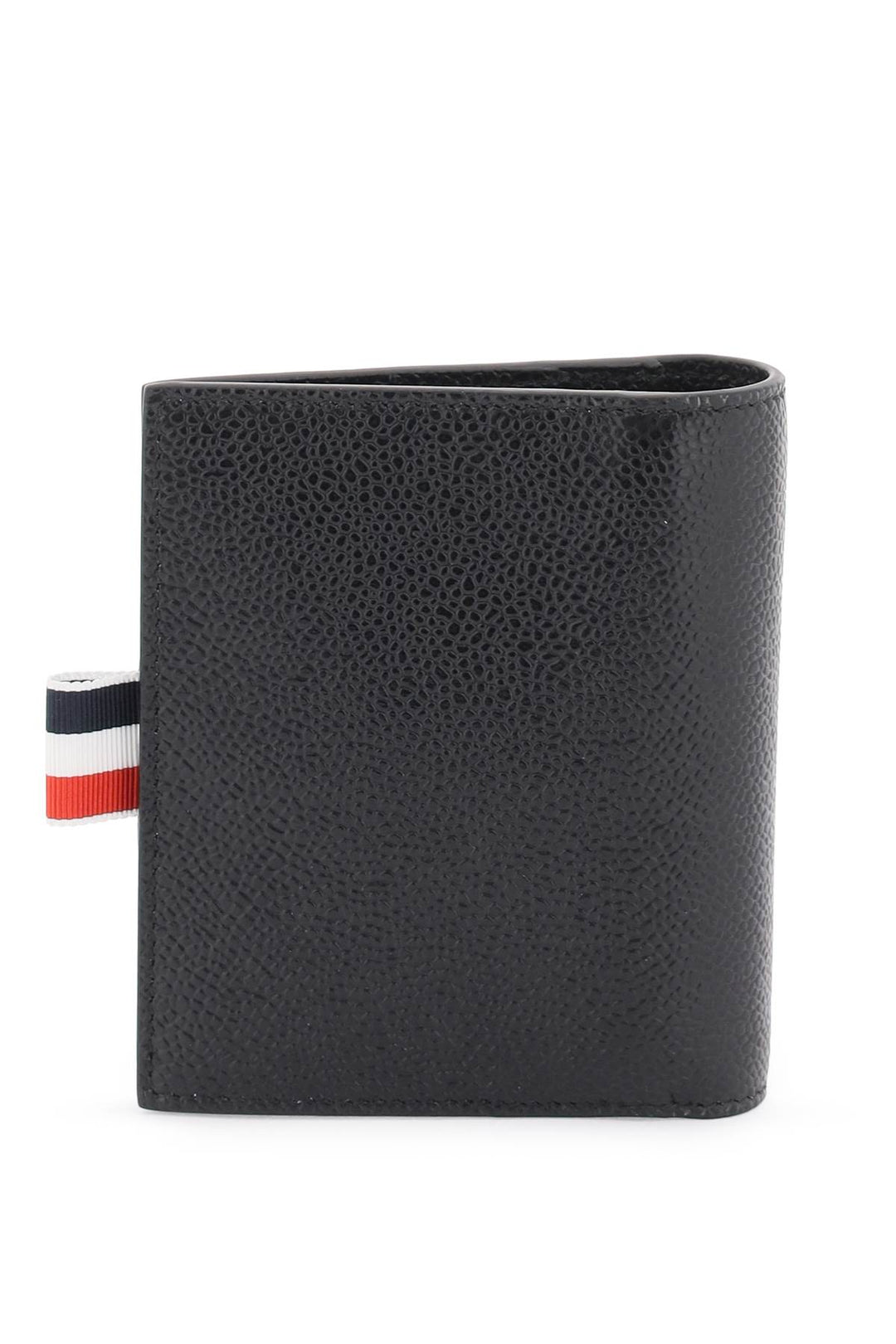 Leather Crossbody Card Holder - Thom Browne - Women