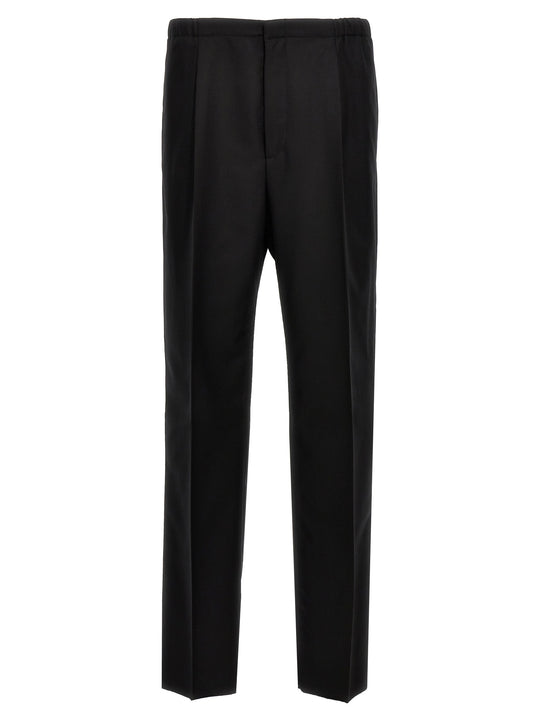 Cool Wool Pants Black