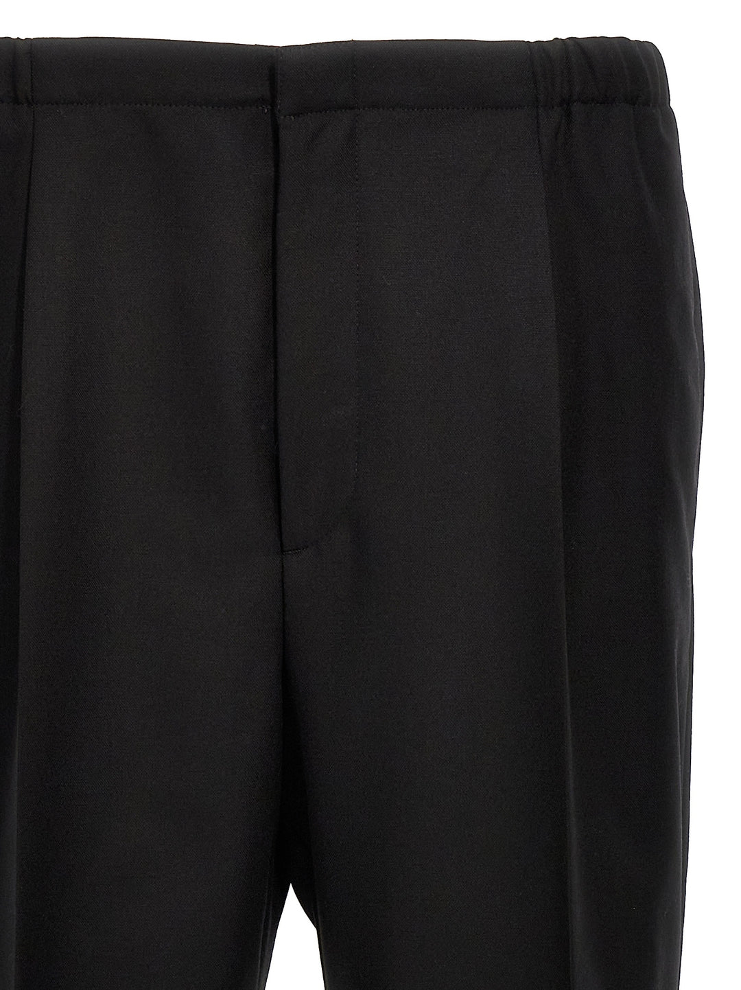 Fendi Cool Wool Pants - Black | 3475fd2f0056fe21978c84c74a389080b68ea45d
