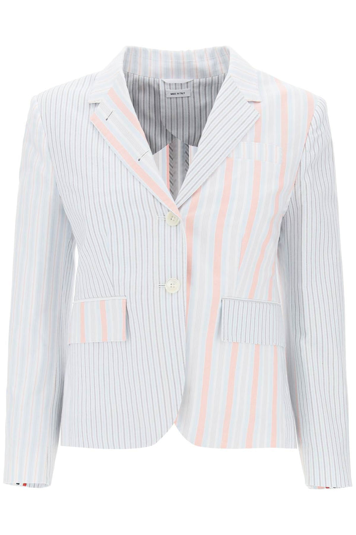 Funmix Striped Oxford Blazer - Thom Browne - Women