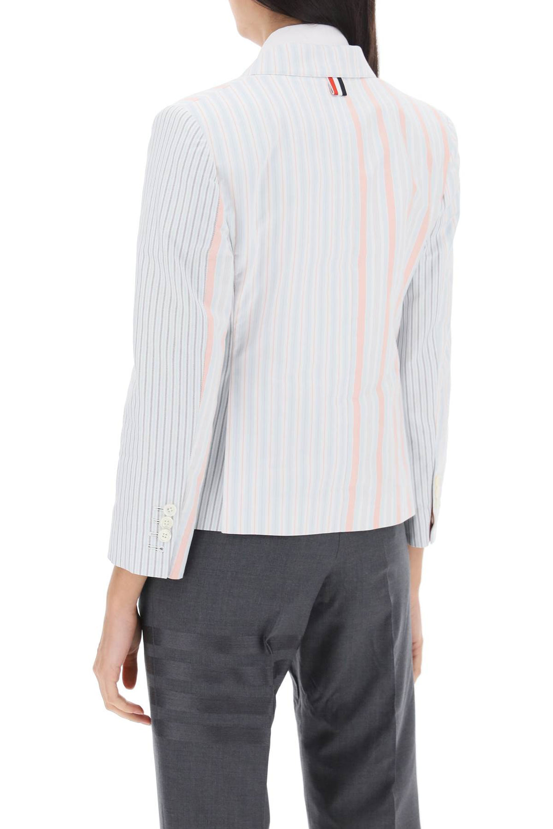 Funmix Striped Oxford Blazer - Thom Browne - Women