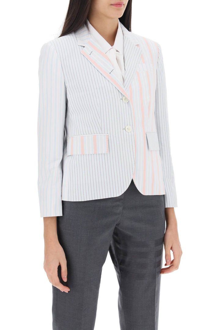 Funmix Striped Oxford Blazer - Thom Browne - Women