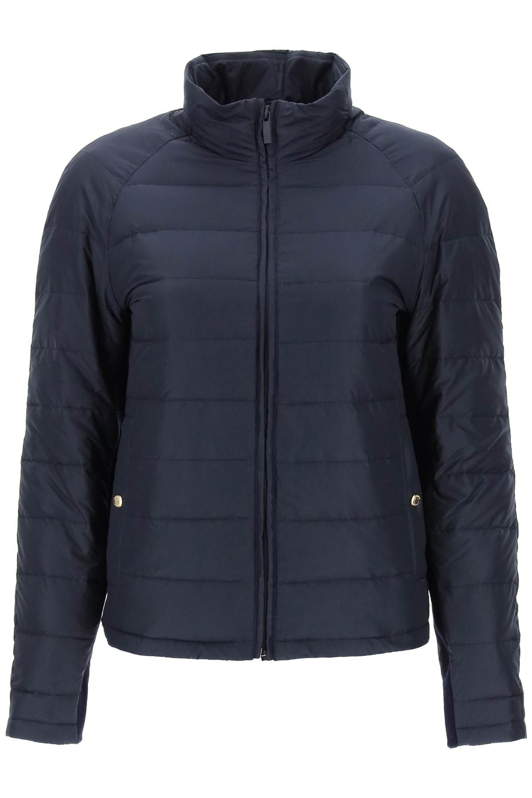 Quilted Puffer Jacket With 4 Bar Insert - Thom Browne - Women