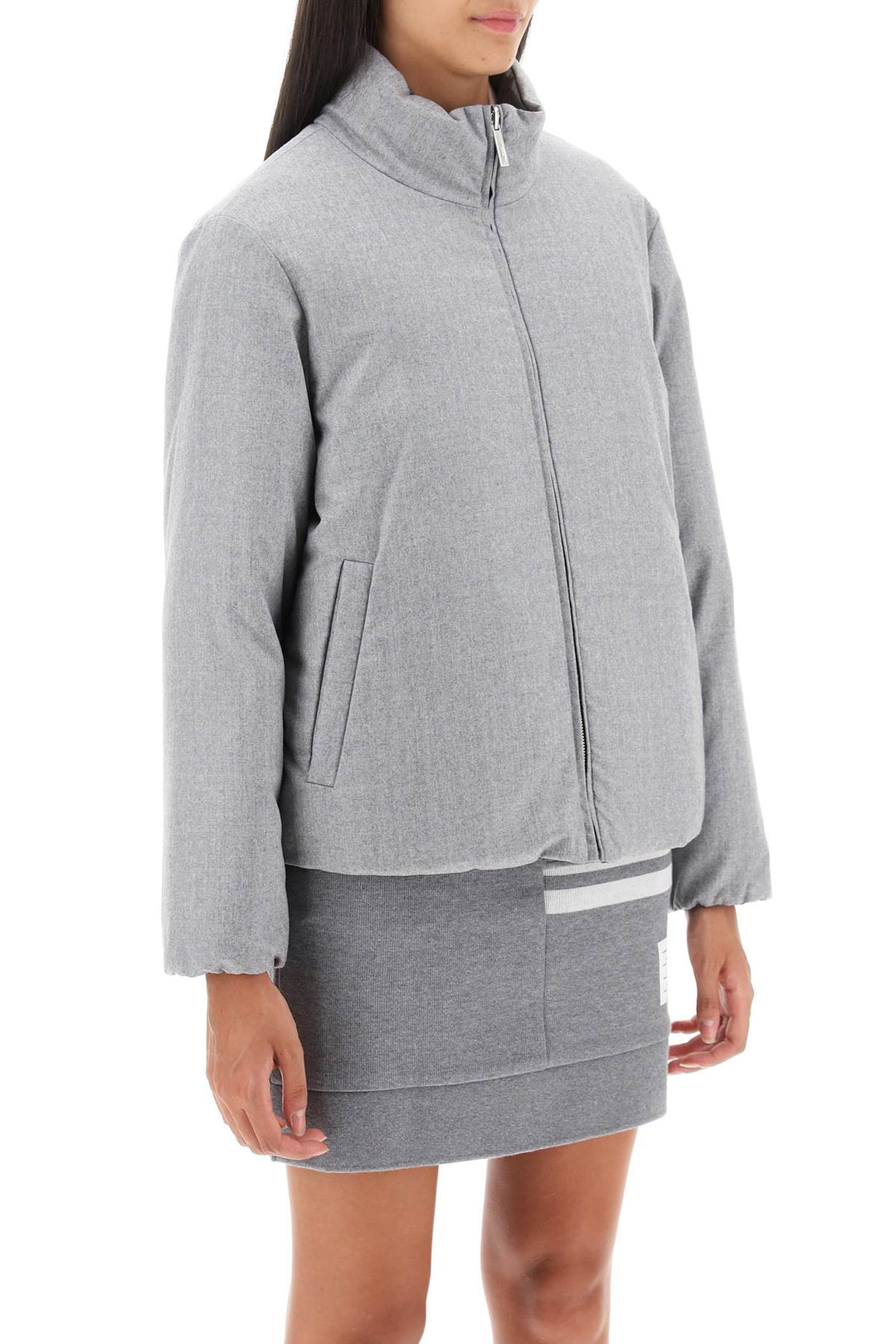 Reversible Down Jacket - Thom Browne - Women