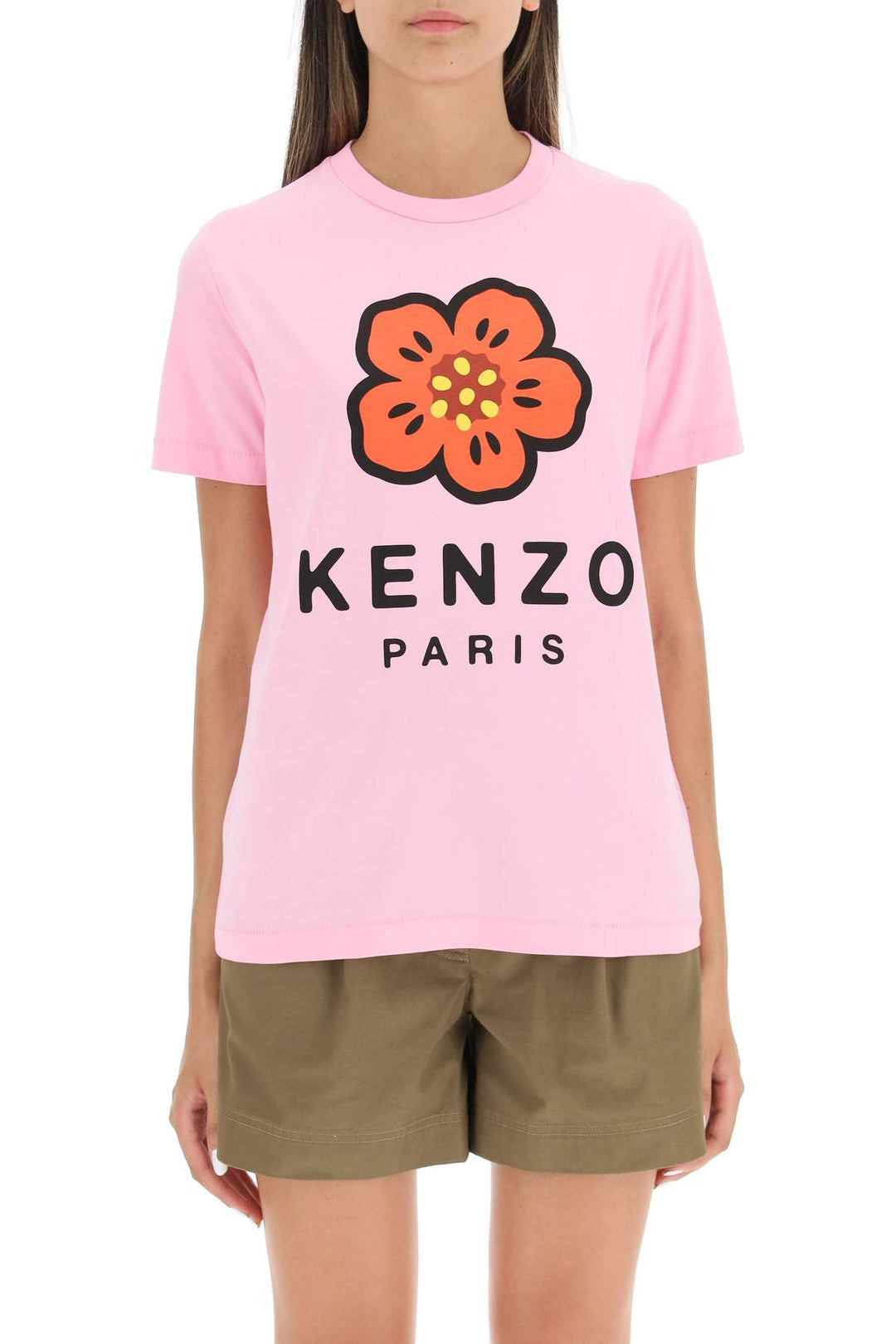 Boke Flower Printed T Shirt - Kenzo - Women