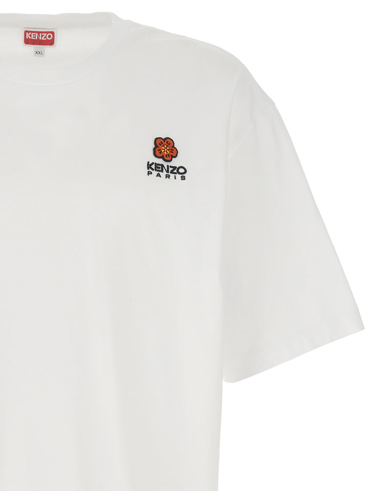 Boke Flower Crest T-Shirt White