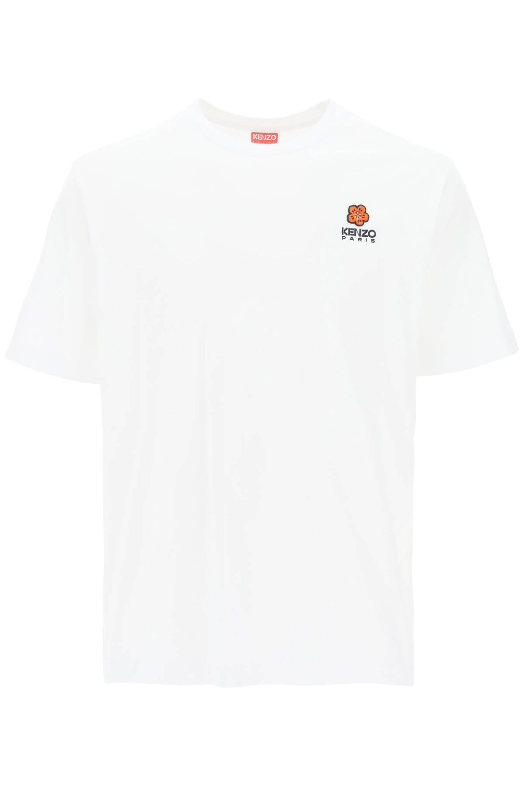 T Shirt With Bokè Floer Patch - Kenzo - Men