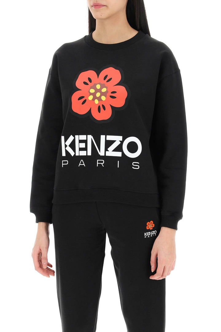 Bokè Flower Crew Neck Sweatshirt - Kenzo - Women