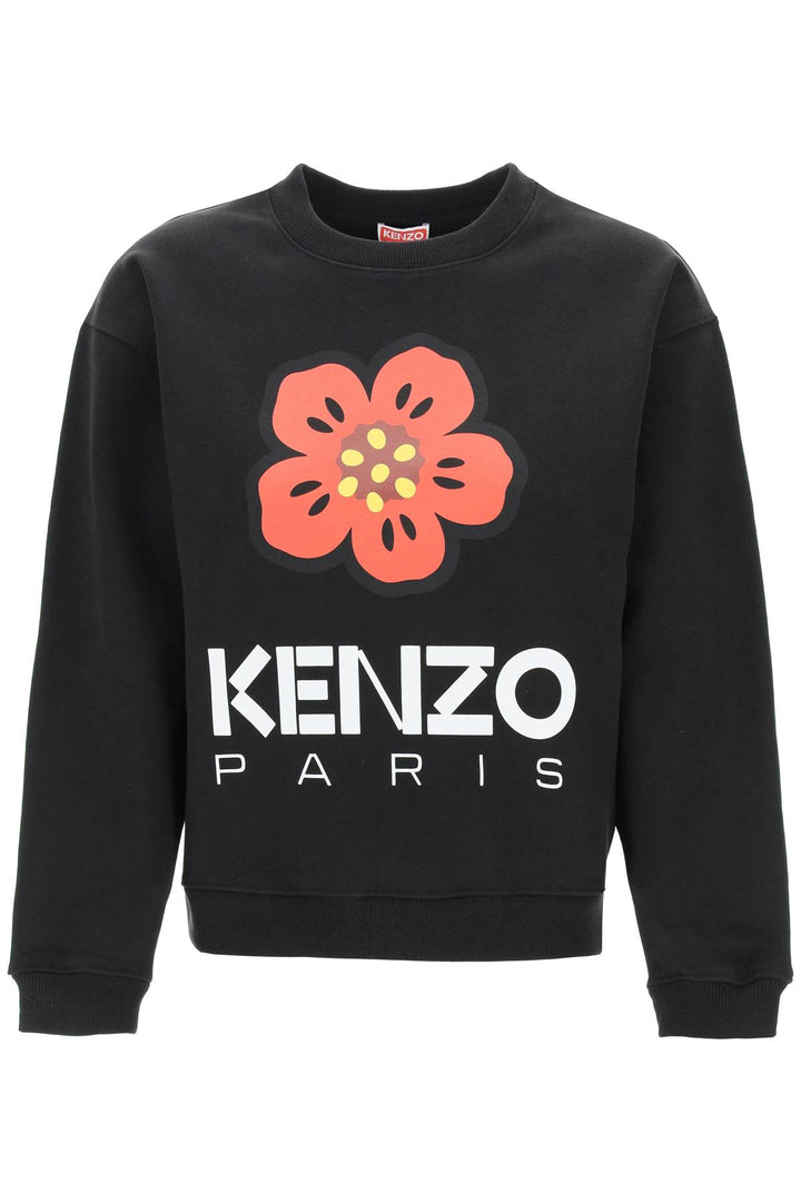 Bokè Flower Crew Neck Sweatshirt - Kenzo - Women