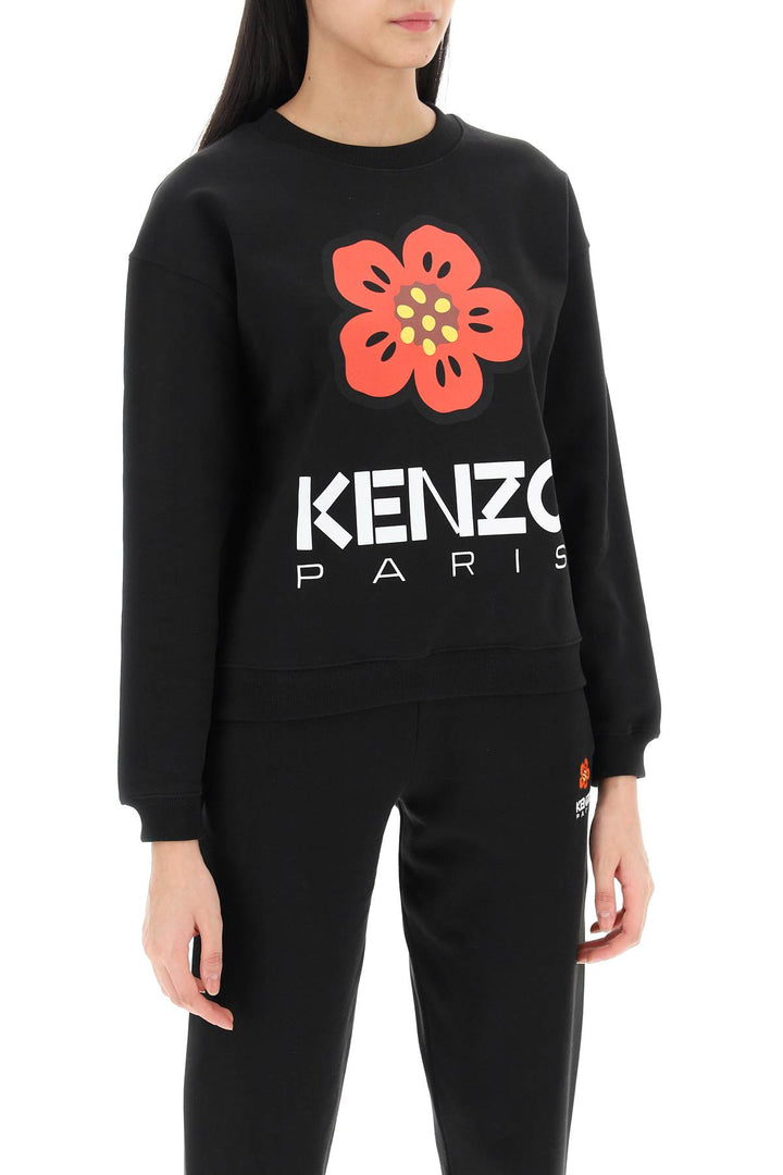 Bokè Flower Crew Neck Sweatshirt - Kenzo - Women